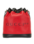 100th Uniform Bucket Bag, &pound;450, Handbags, Red, Leather, Back view